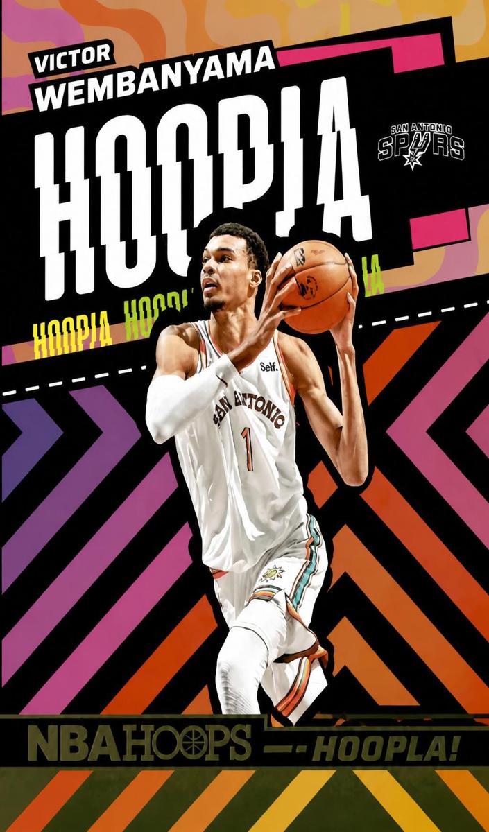 2024 Panini Hoops Basketball Holo Victor Wembanyama #12