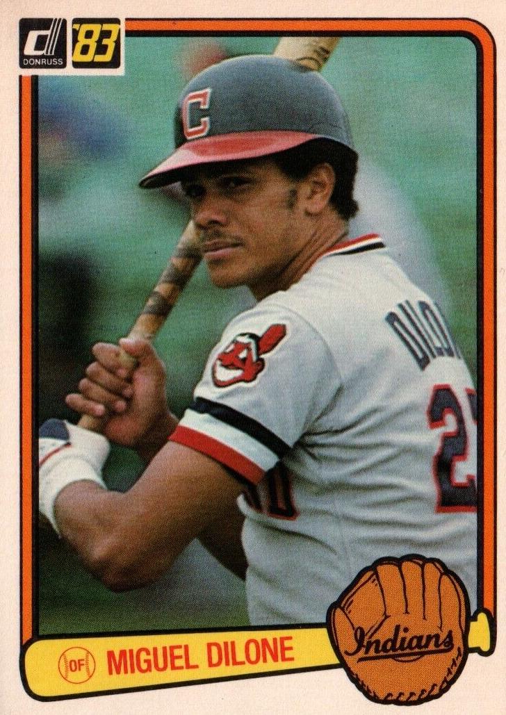 1983 Donruss Baseball Miguel Dilone #85