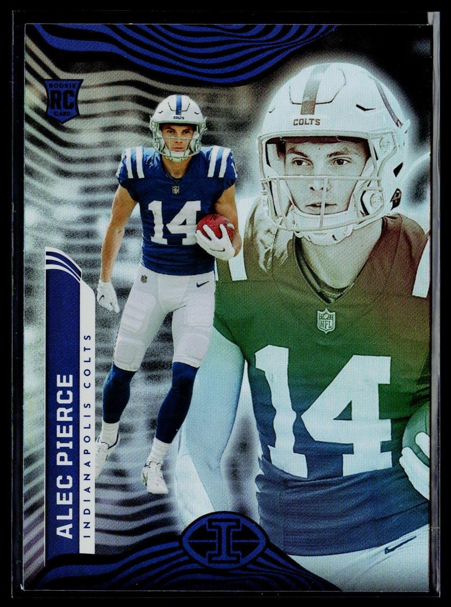 2022 Panini Illusions Football Retail Alec Pierce #38