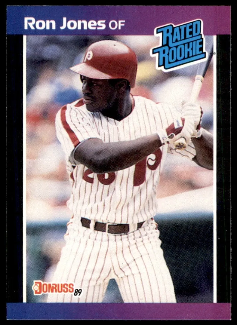 1989 Donruss Baseball Ron Jones #40