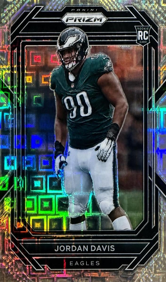 2022 Panini Prizm Football Pandora Jordan Davis #371 PSA 9