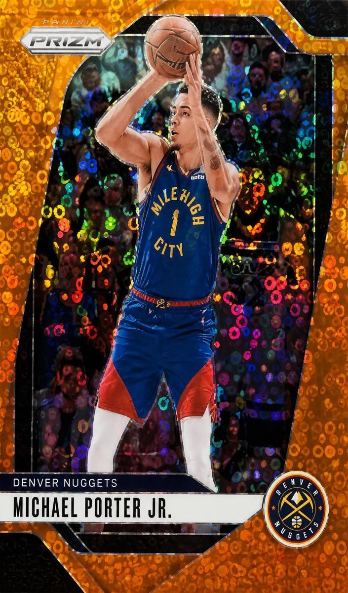 2024 Panini Prizm Basketball Fast Break Orange Michael Porter Jr. #29