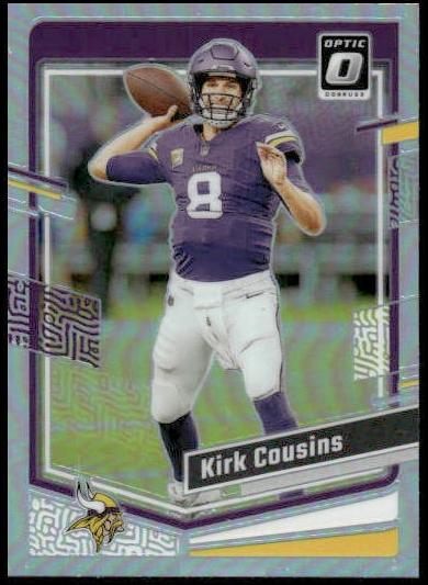 2023 Donruss Optic Football Holo Kirk Cousins #126
