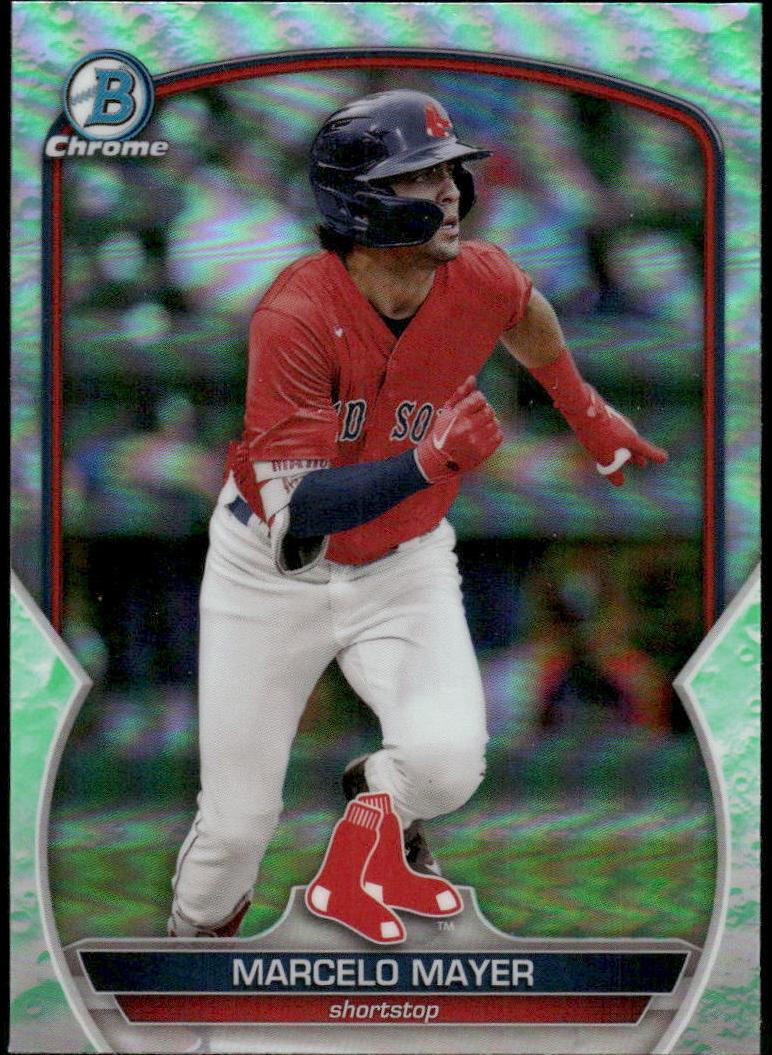 2023 Bowman Chrome Prospects Baseball Lunar Glow Marcelo Mayer #BCP-107 SGC 9