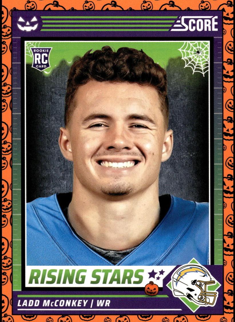 2024 Panini Score-a-Treat Football Pumpkin Ladd McConkey #34