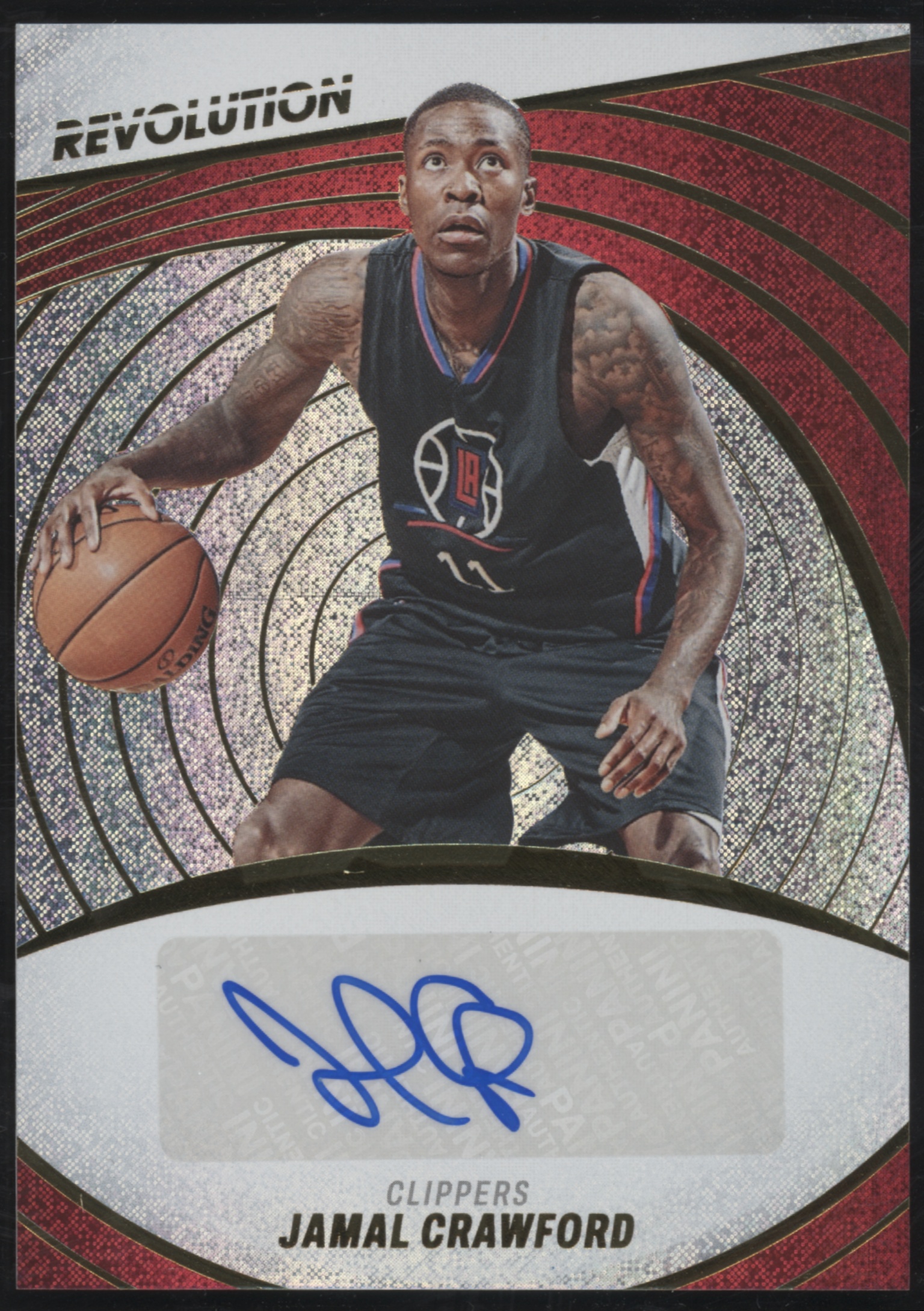 2022 Panini Revolution Basketball Jamal Crawford #A-JCF SGC 9