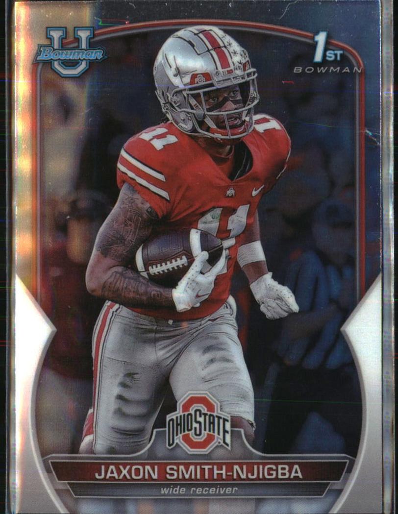 2022 Bowman Chrome University Football Jaxon Smith-Njigba #78