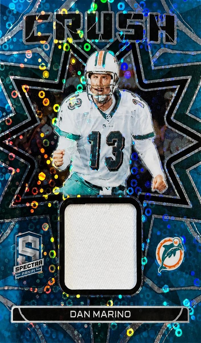 2023 Panini Spectra Football Neon Blue Dan Marino #CRU-DMA