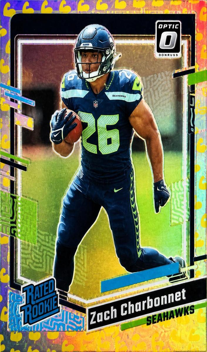 2023 Donruss Optic Football Flex Zach Charbonnet #294