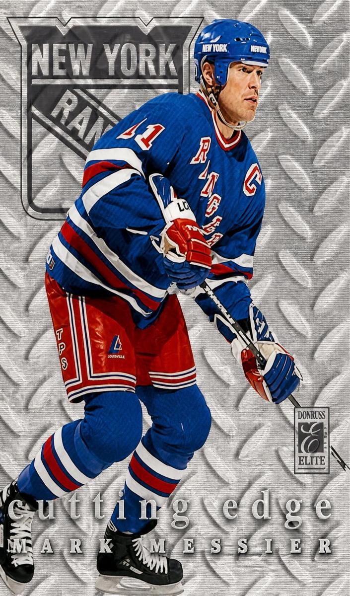 1995 Donruss Elite Hockey Mark Messier #8