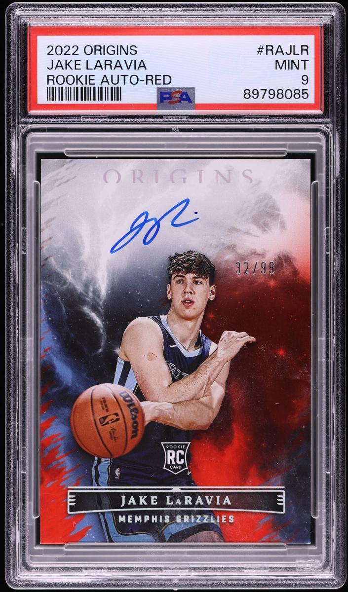 2022 Panini Origins Basketball Red Jake LaRavia #RA-JLR