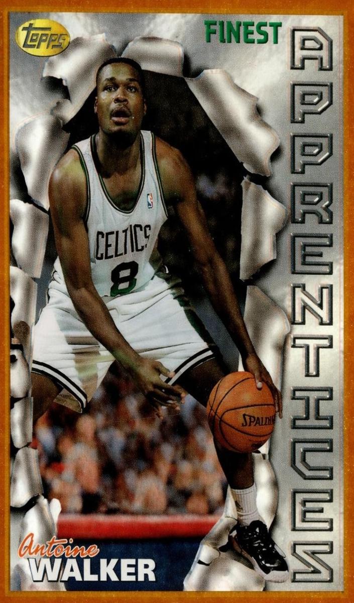 1996 Topps Finest Basketball Refractor Antoine Walker #84 PSA 10