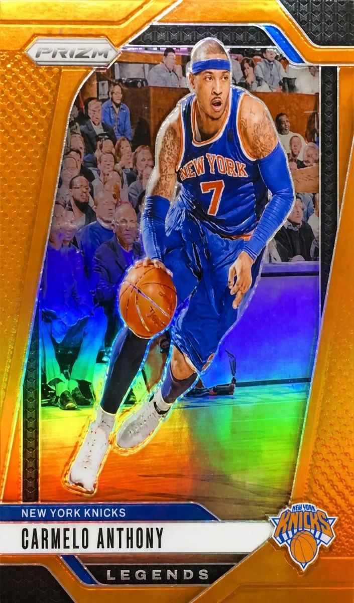 2024 Panini Prizm Basketball Orange Carmelo Anthony #285