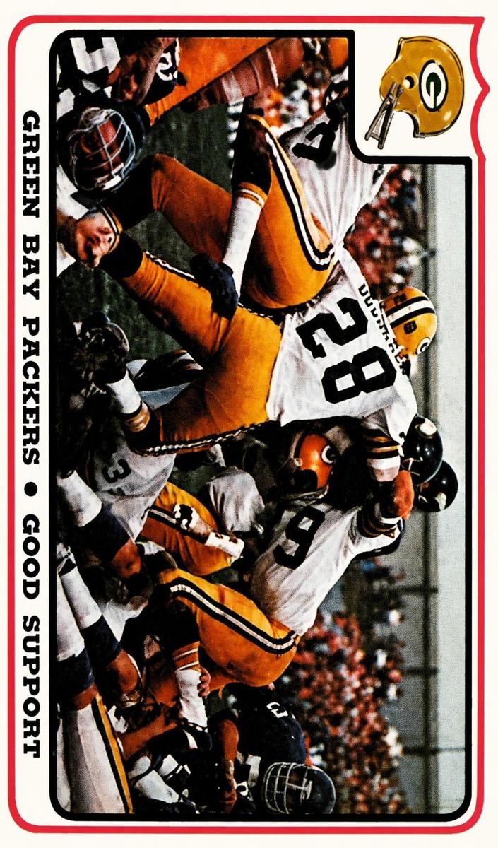 1976 Fleer Team Action Football Green Bay Packers #38