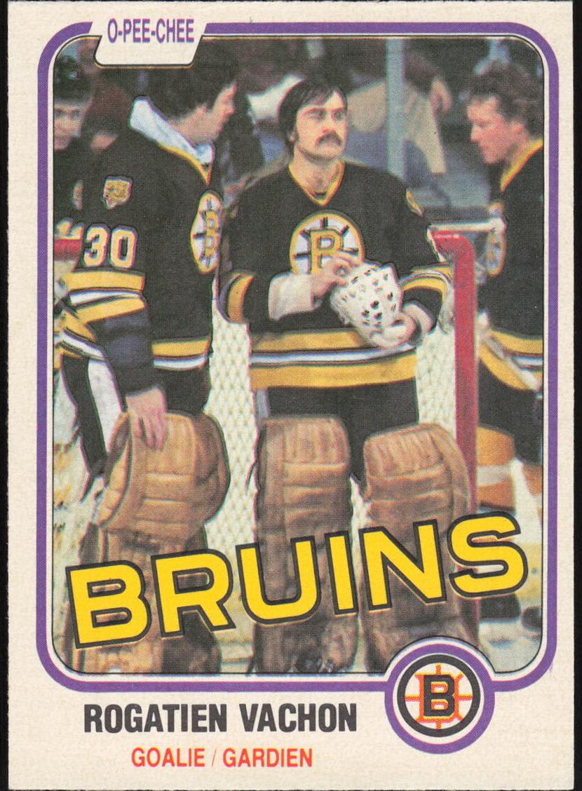 1981 O-Pee-Chee Hockey Rogatien Vachon #10 PSA 10