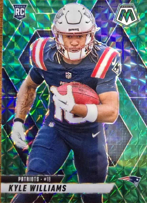 2025 Panini Mosaic Football Green Kyle Williams #353