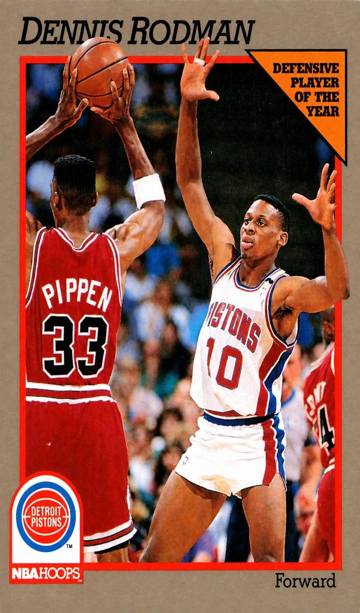 1992 Hoops Basketball Dennis Rodman #29 PSA 10
