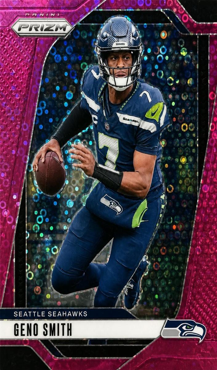 2024 Panini Prizm Football No Huddle Pink Geno Smith #259