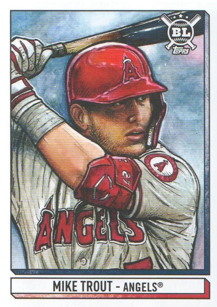 2021 Topps Big League Baseball Mike Trout #ATG-MT SGC 10