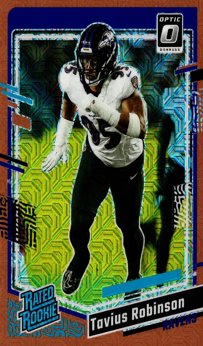 2023 Donruss Optic Football Bronze Mojo Tavius Robinson #208