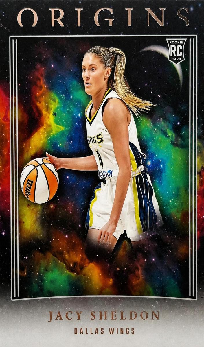 2024 Panini Origins WNBA Basketball Jacy Sheldon #84 PSA 6