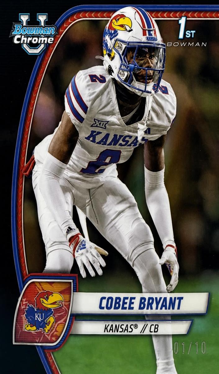 2024 Bowman Chrome University Football Black Refractor Cobee Bryant #44