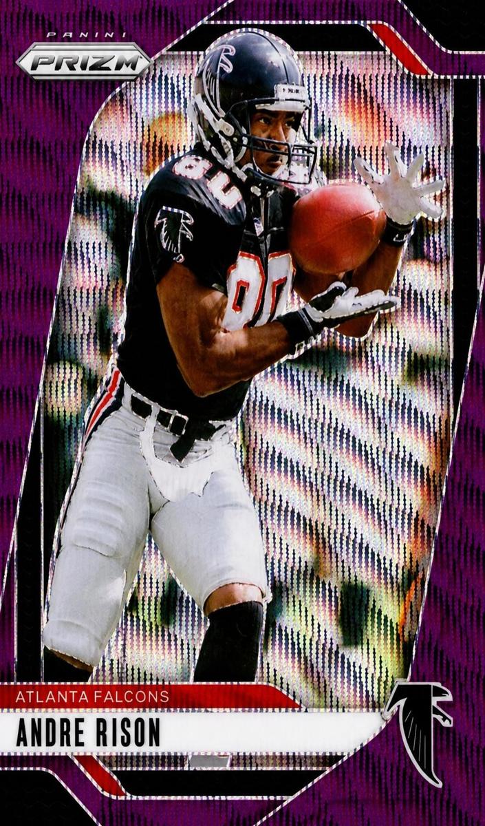 2024 Panini Prizm Football Purple Wave Andre Rison #16