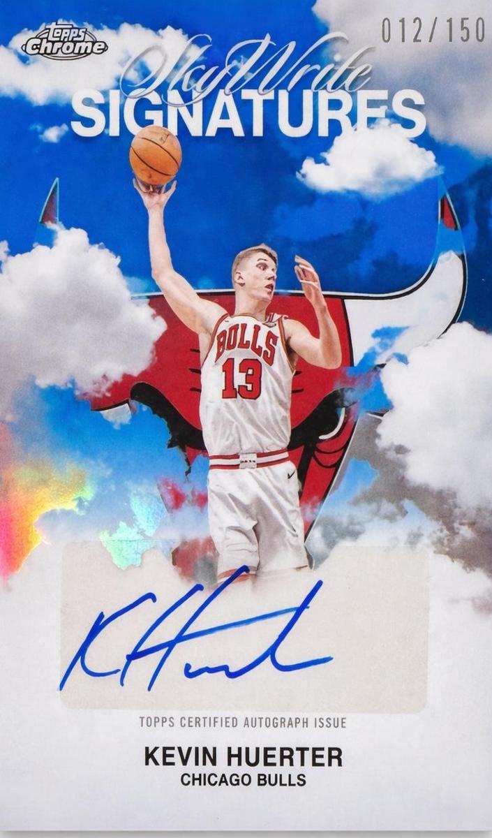 2025 Topps Chrome Basketball Blue Refractor Kevin Huerter #SWS-KH PSA 10