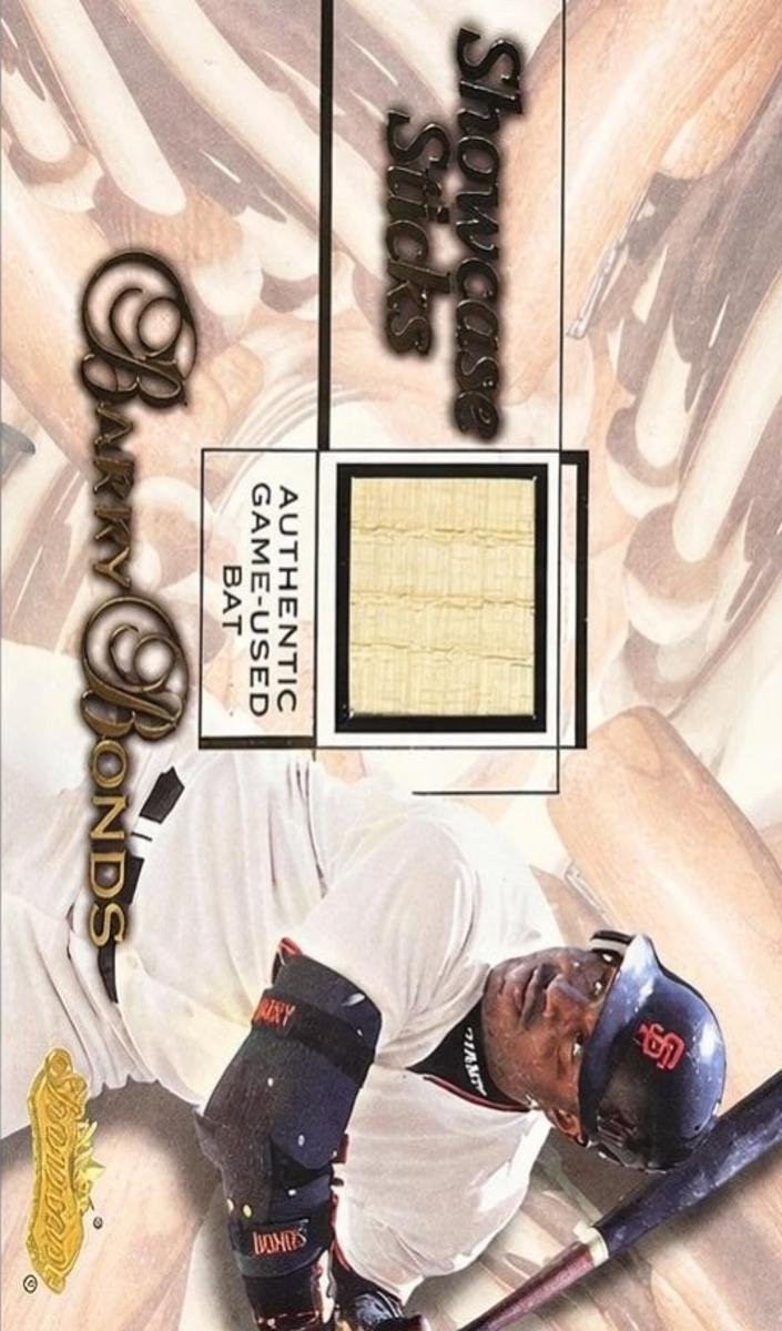 2001 Fleer Showcase Baseball Barry Bonds #NNO PSA 9