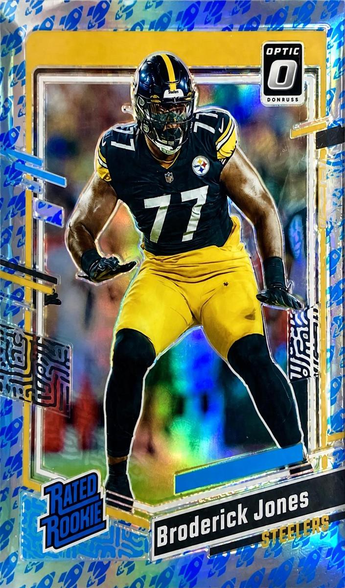 2023 Donruss Optic Football Rocket Broderick Jones #285