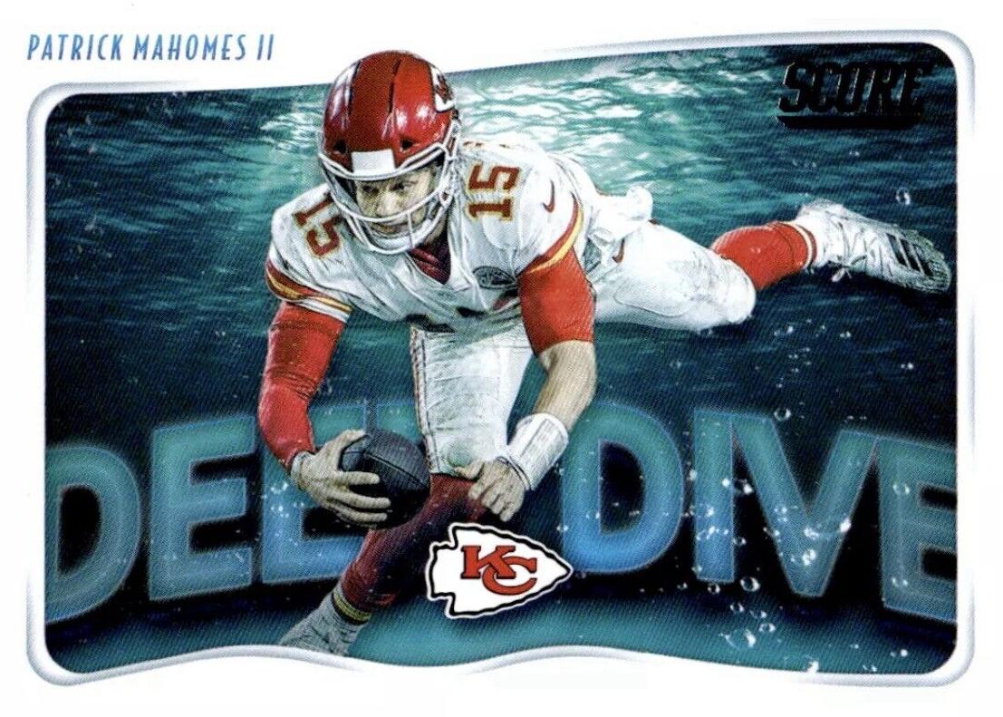 2020 Panini Score Football Patrick Mahomes II #DD-PM CGC 9.5