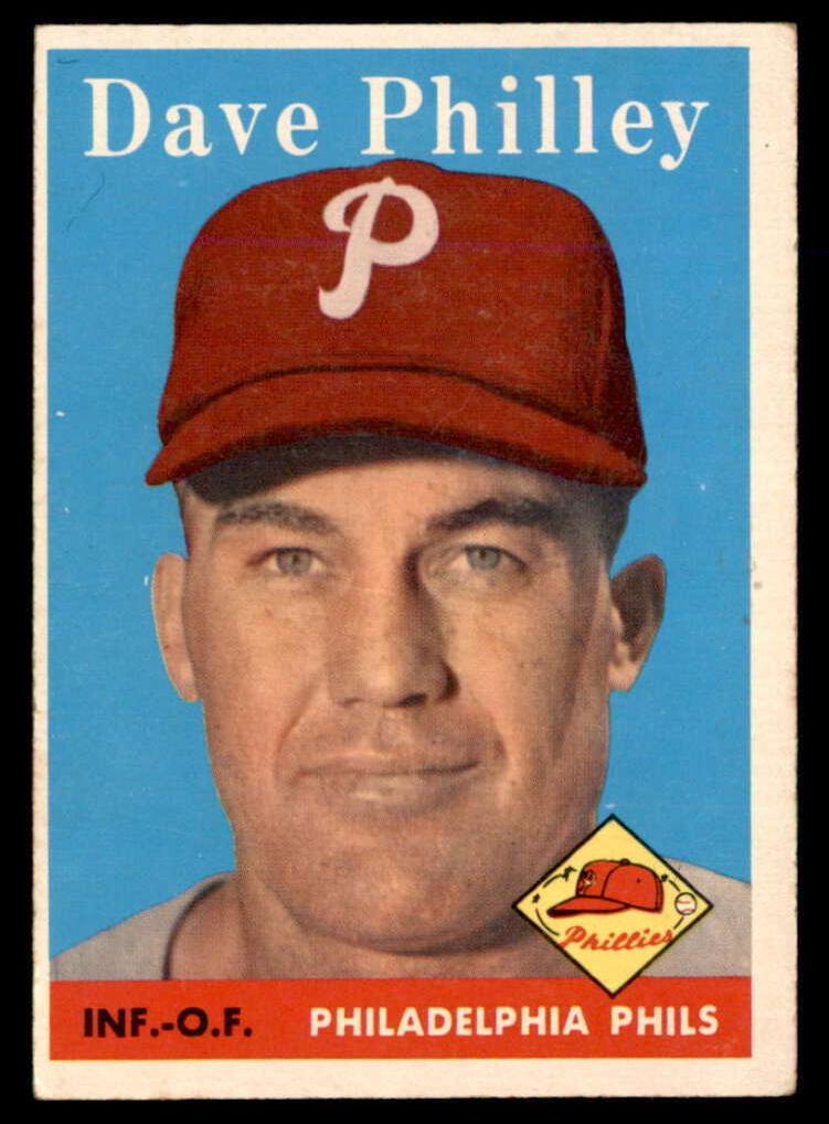 1958 Topps Baseball Dave Philley #116