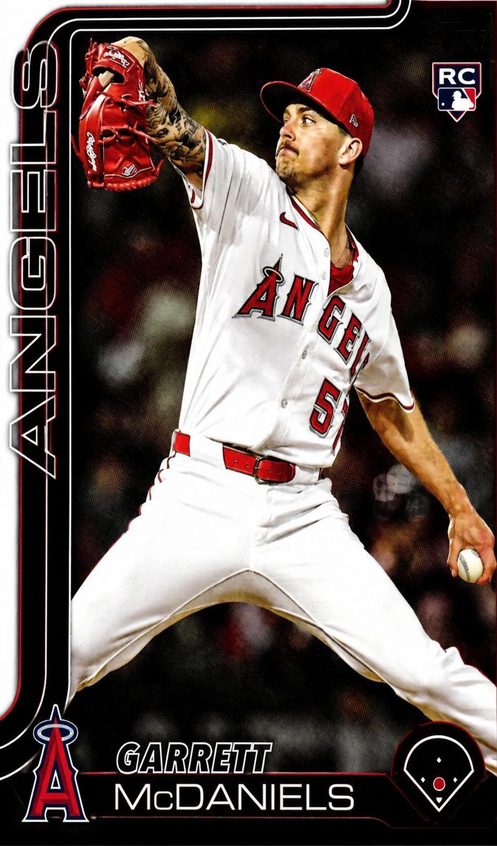 2025 Topps Update Baseball Garrett McDaniels #US17