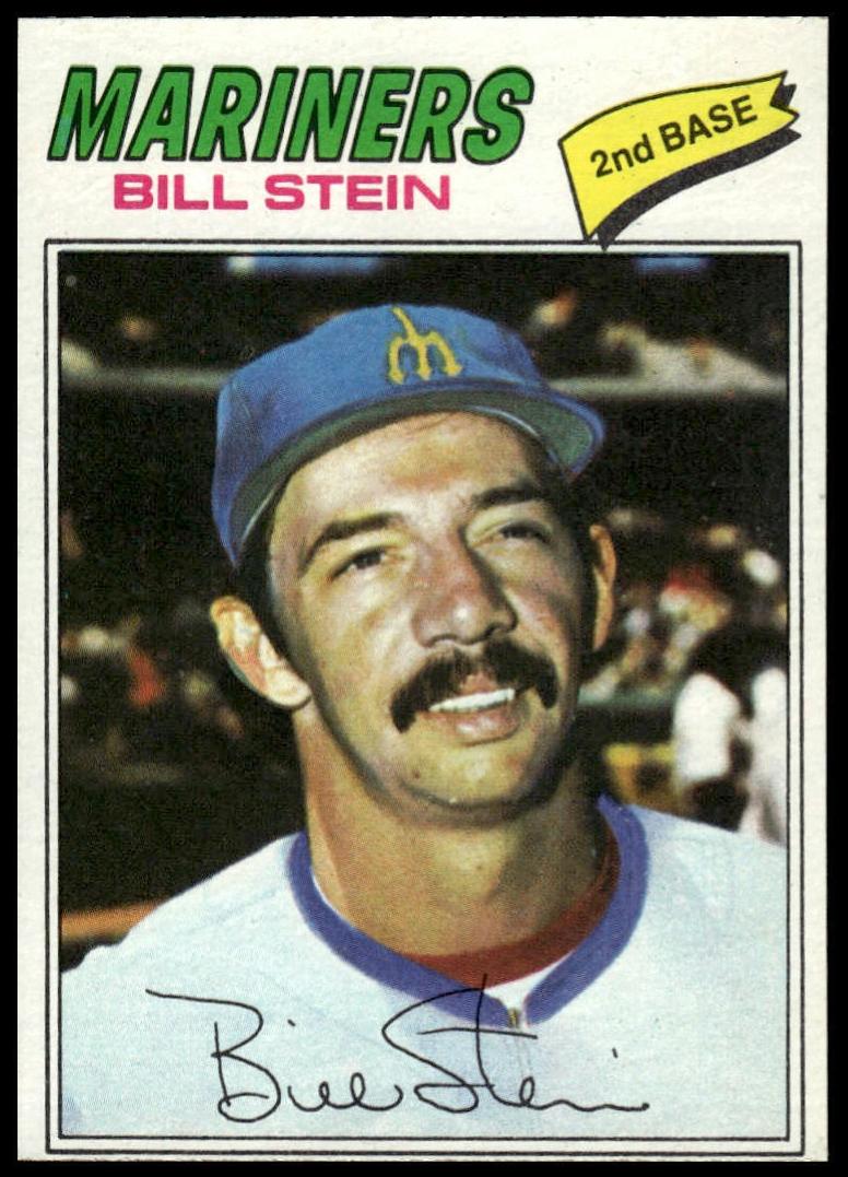 1977 Topps Baseball Bill Stein #334 PSA 9