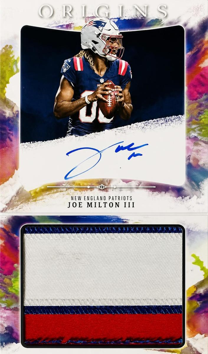 2024 Panini Origins Football Joe Milton III #RBO-JMI
