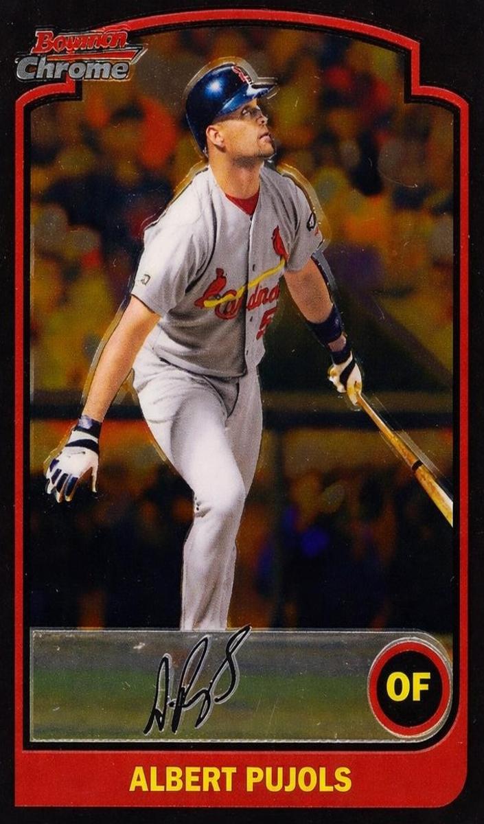 2003 Bowman Chrome Baseball Albert Pujols #24