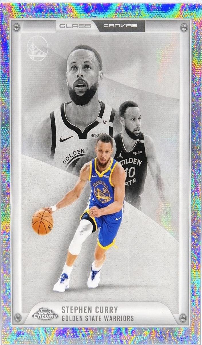 2025 Topps Chrome Basketball Stephen Curry #GC-6 PSA 8