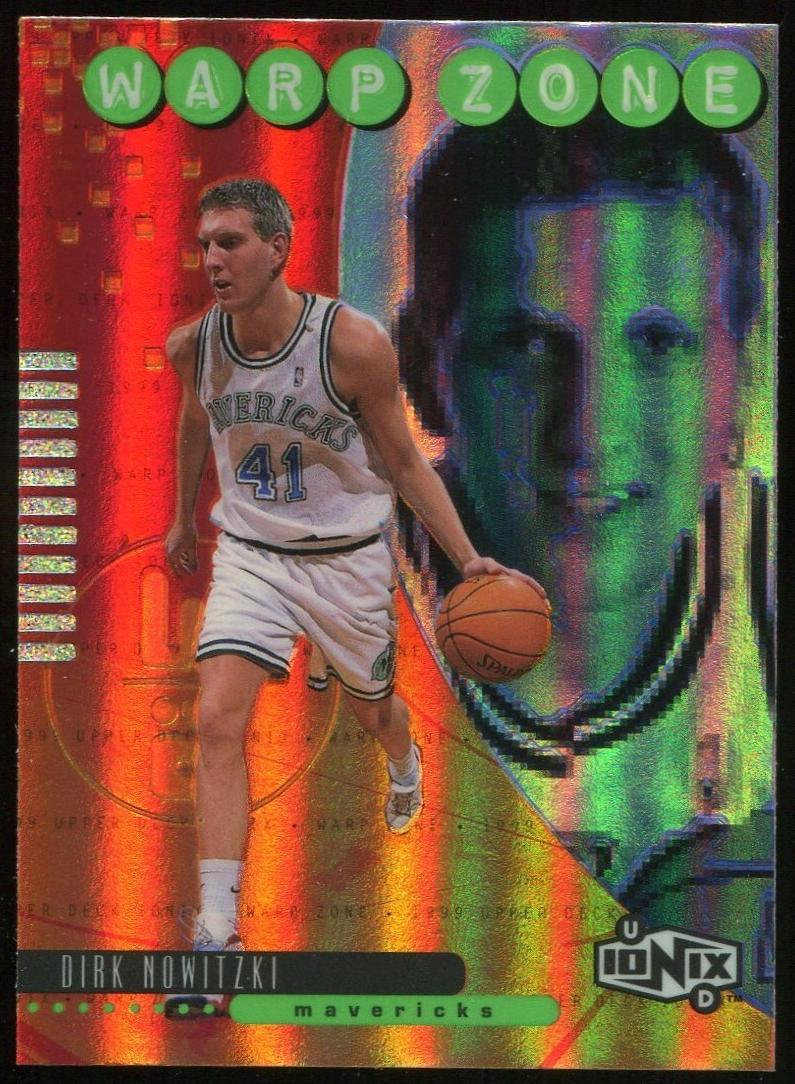 1998 Upper Deck Ionix Basketball Dirk Nowitzki #Z6