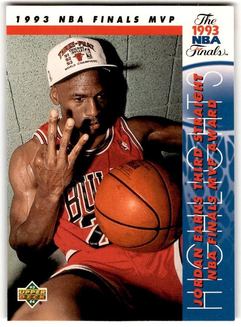 1993 Upper Deck Basketball Michael Jordan #204