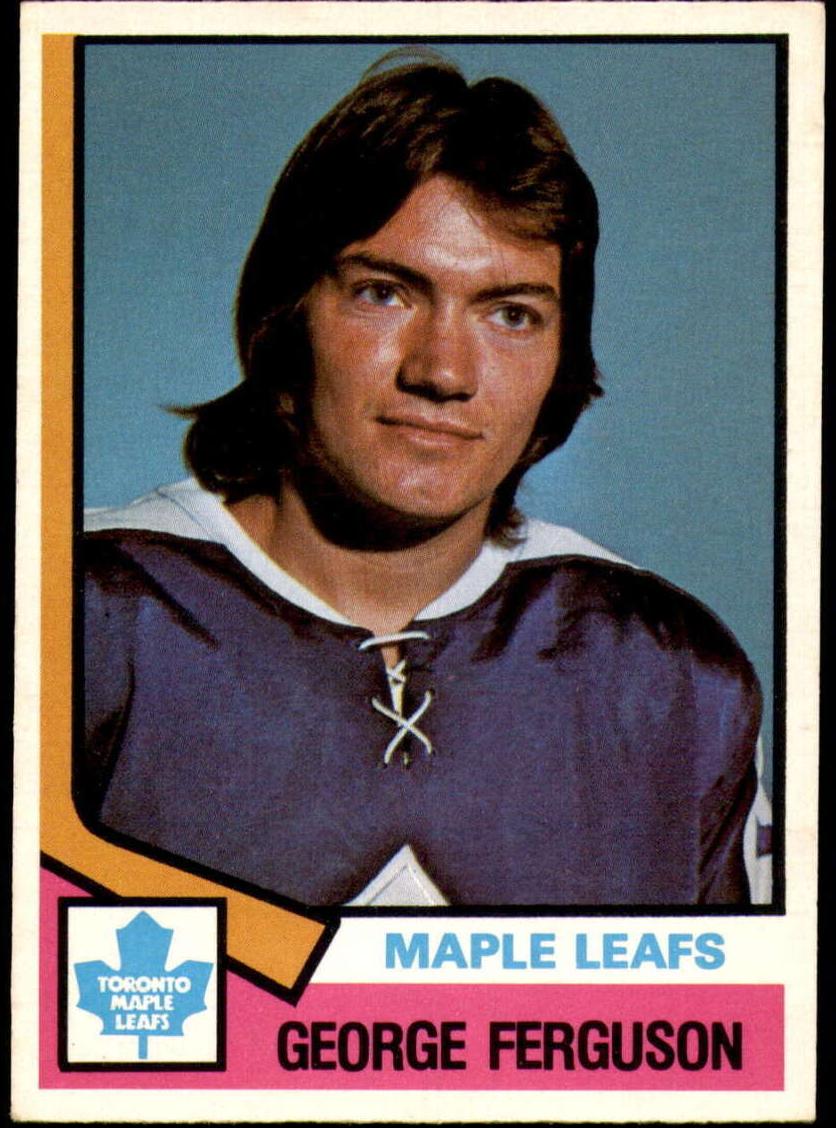 1974 O-Pee-Chee Hockey George Ferguson #302