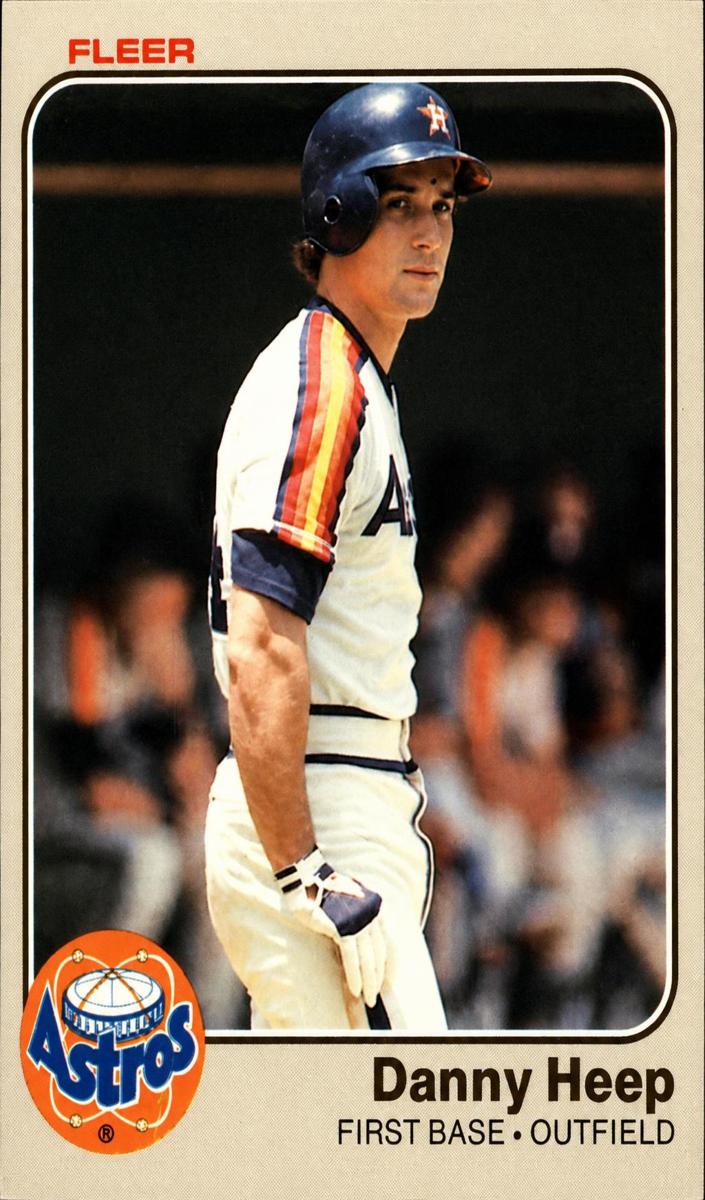 1983 Fleer Baseball Danny Heep #449 PSA 10
