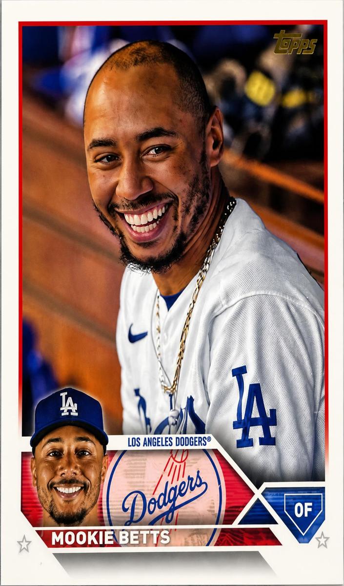 2023 Topps Baseball Mookie Betts #50 PSA 10