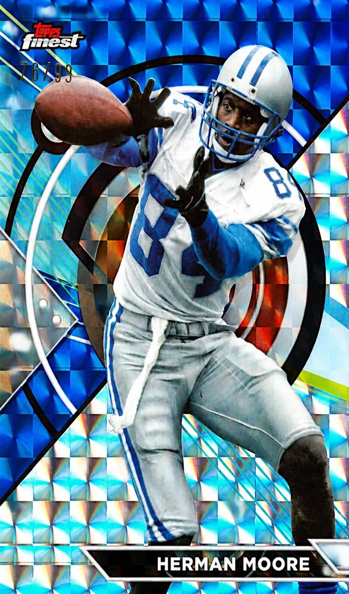 2023 Topps Composite Football Blue Geometric Herman Moore #184