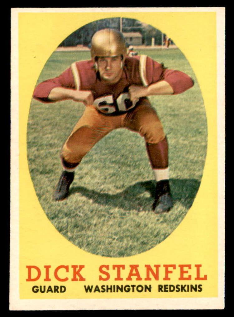1958 Topps Football Dick Stanfel #39