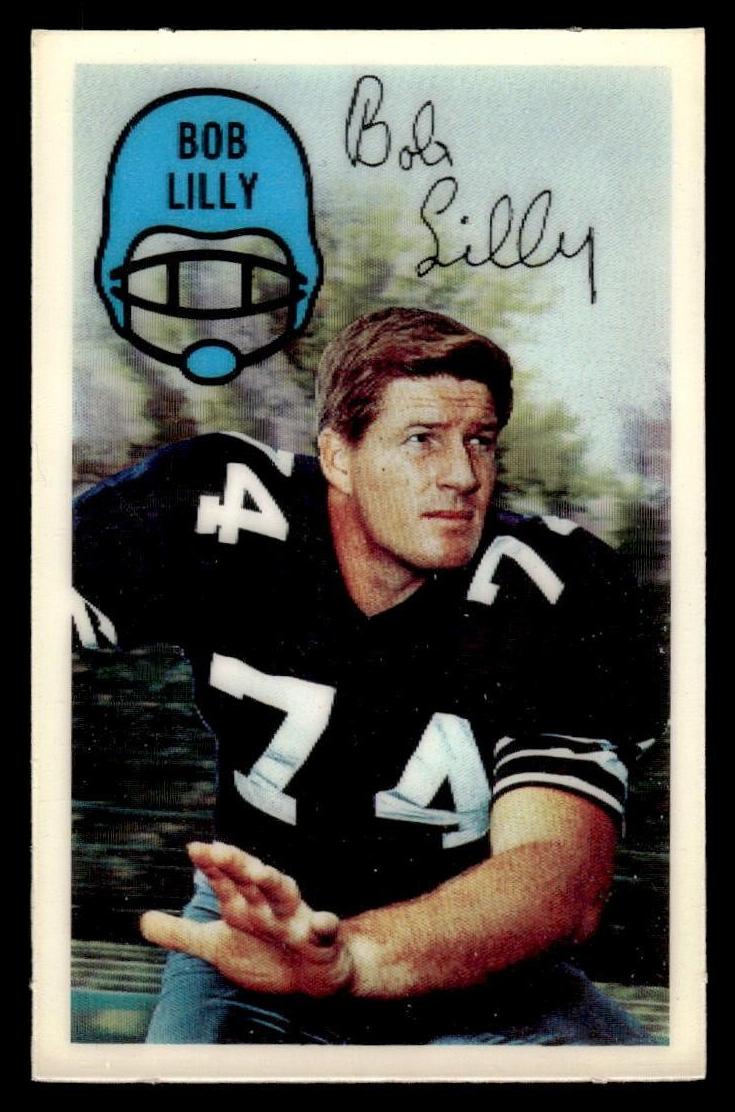 1970 Kellogg's Football Bob Lilly #54 PSA 10
