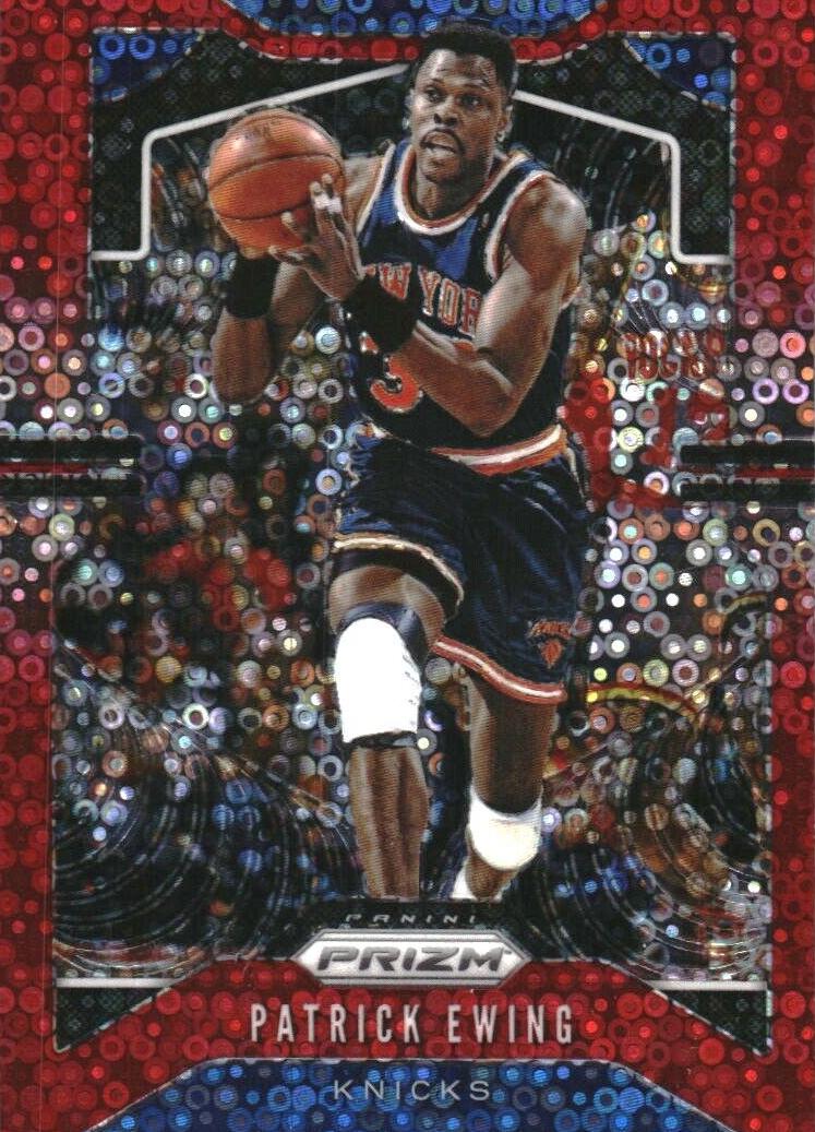 2019 Panini Prizm Basketball Fast Break Red Patrick Ewing #13