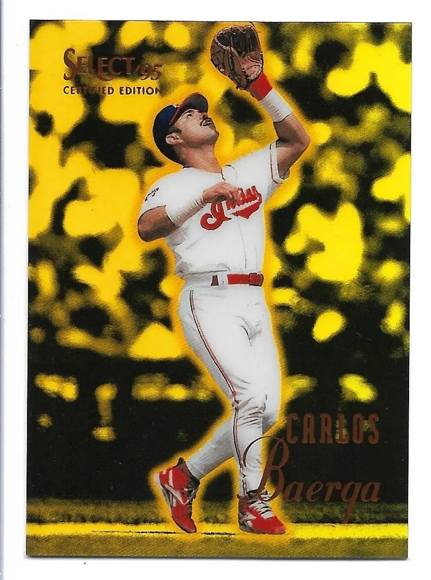 1995 Select Certified Baseball Mirror Gold Carlos Baerga #43