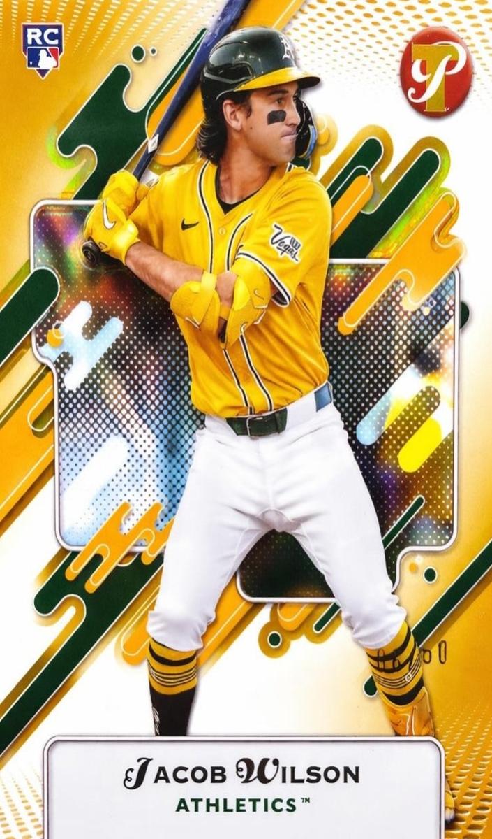 2025 Topps Pristine Baseball Gold Refractor Jacob Wilson #64