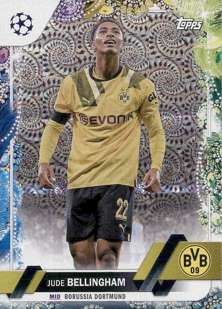 2022 Topps UEFA Club Competitions Soccer Jude Bellingham #22