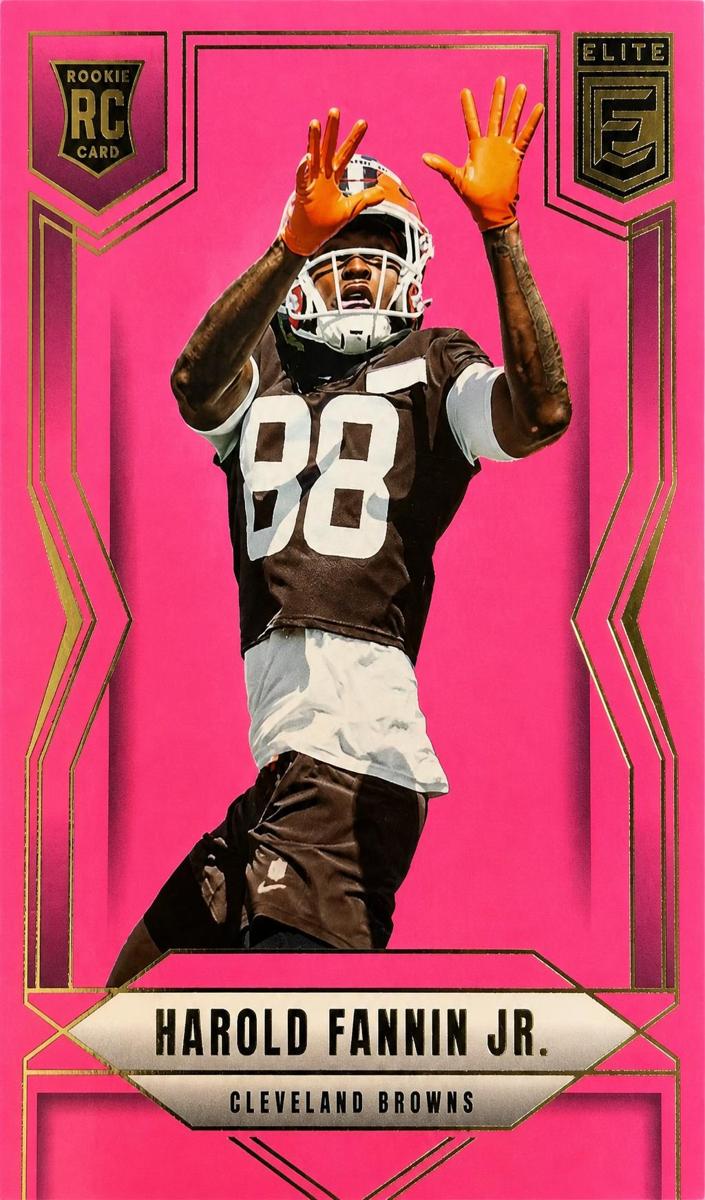 2025 Donruss Elite Football Pink Harold Fannin Jr. #137